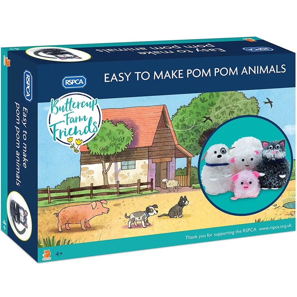 RSPCA Easy to Make Pom Pom Animals Bild 1