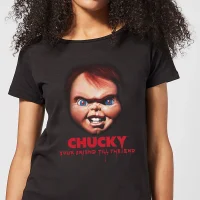 Chucky Friends Till The End Damen T-Shirt - Schwarz