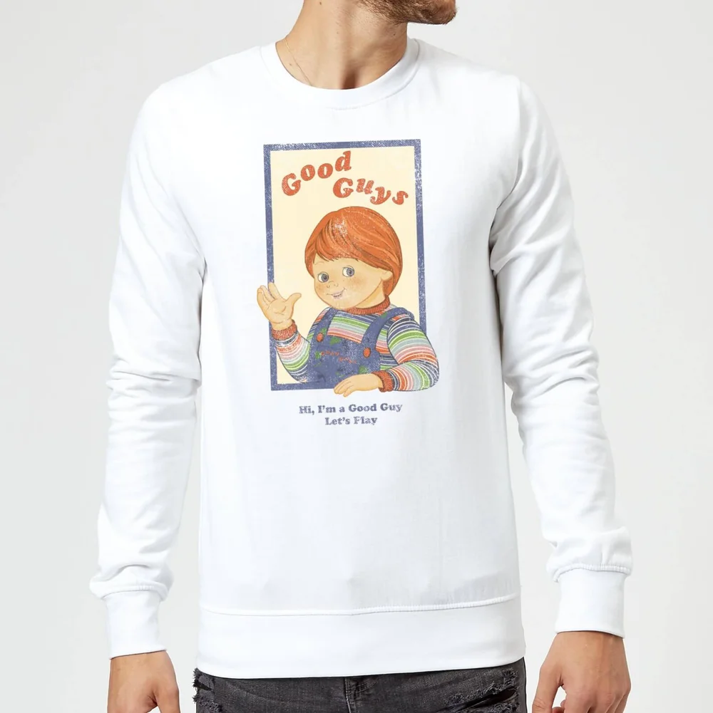 Chucky Good Guys Retro Pullover - Weiß - S Bild 1