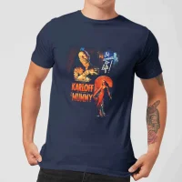 Universal Monsters Die Mumie Vintage Poster Herren T-Shirt - Navy Blau - undefined undefined