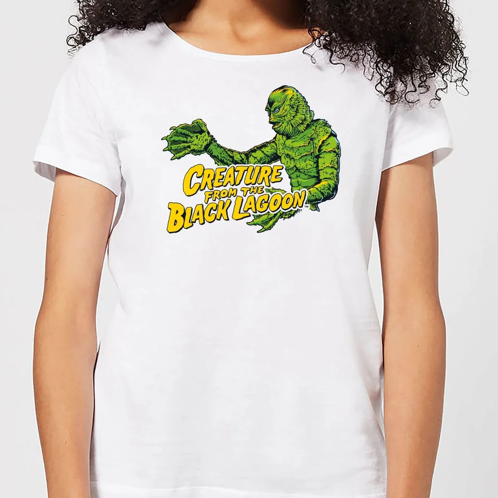 Universal Monsters Der Schrecken Vom Amazonas Crest Damen T-Shirt - Weiß - S Bild 1