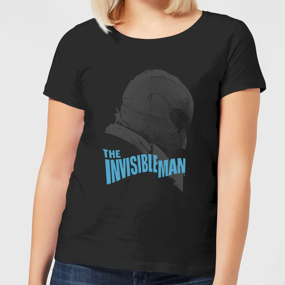 Universal Monsters The Invisible Man Grauscale Damen T-Shirt - Schwarz - S Bild 1