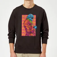 Universal Monsters Invisible Man Retro Pullover - Schwarz