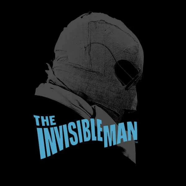 Universal Monsters The Invisible Man Grauscale Pullover - Schwarz