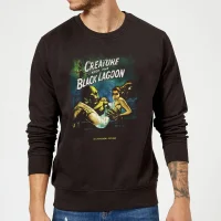 Universal Monsters Der Schrecken Vom Amazonas Vintage Poster Pullover - Schwarz