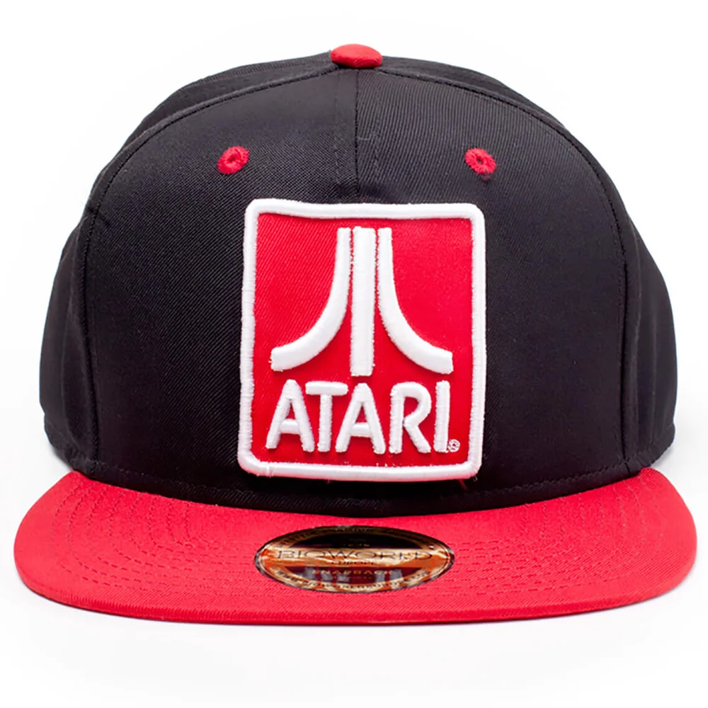 Atari Logo Badge Snapback - Black Bild 1