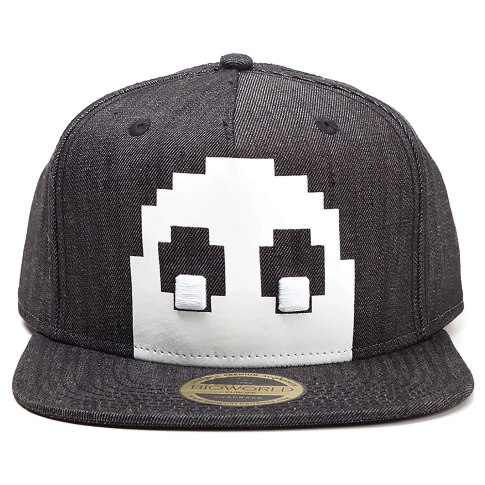 Pac-Man Blinky Denim Snapback - Charcoal Bild 1