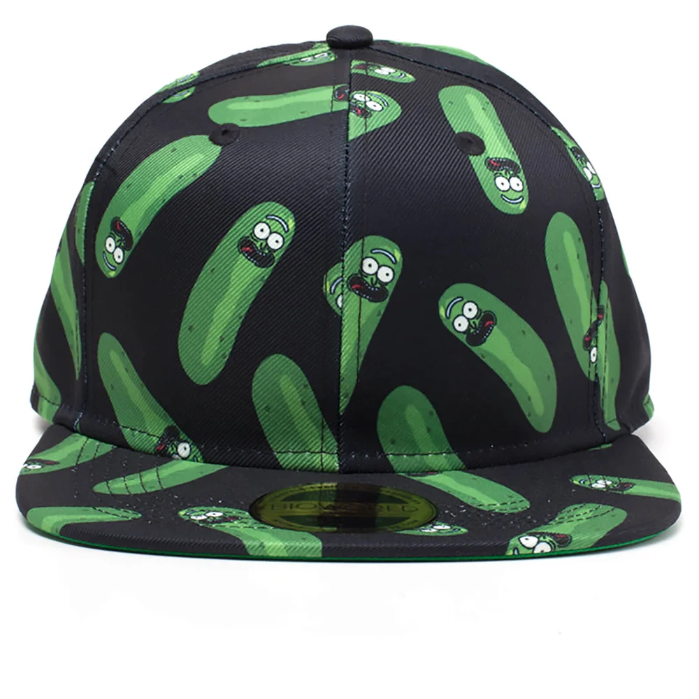 Rick and Morty Pickle Rick Snapback - Black Bild 1