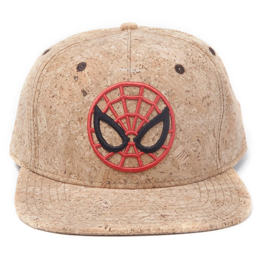 Marvel Ultimate Spider-Man Men's Spidey Cork Snapback Cap - Rust Bild 1