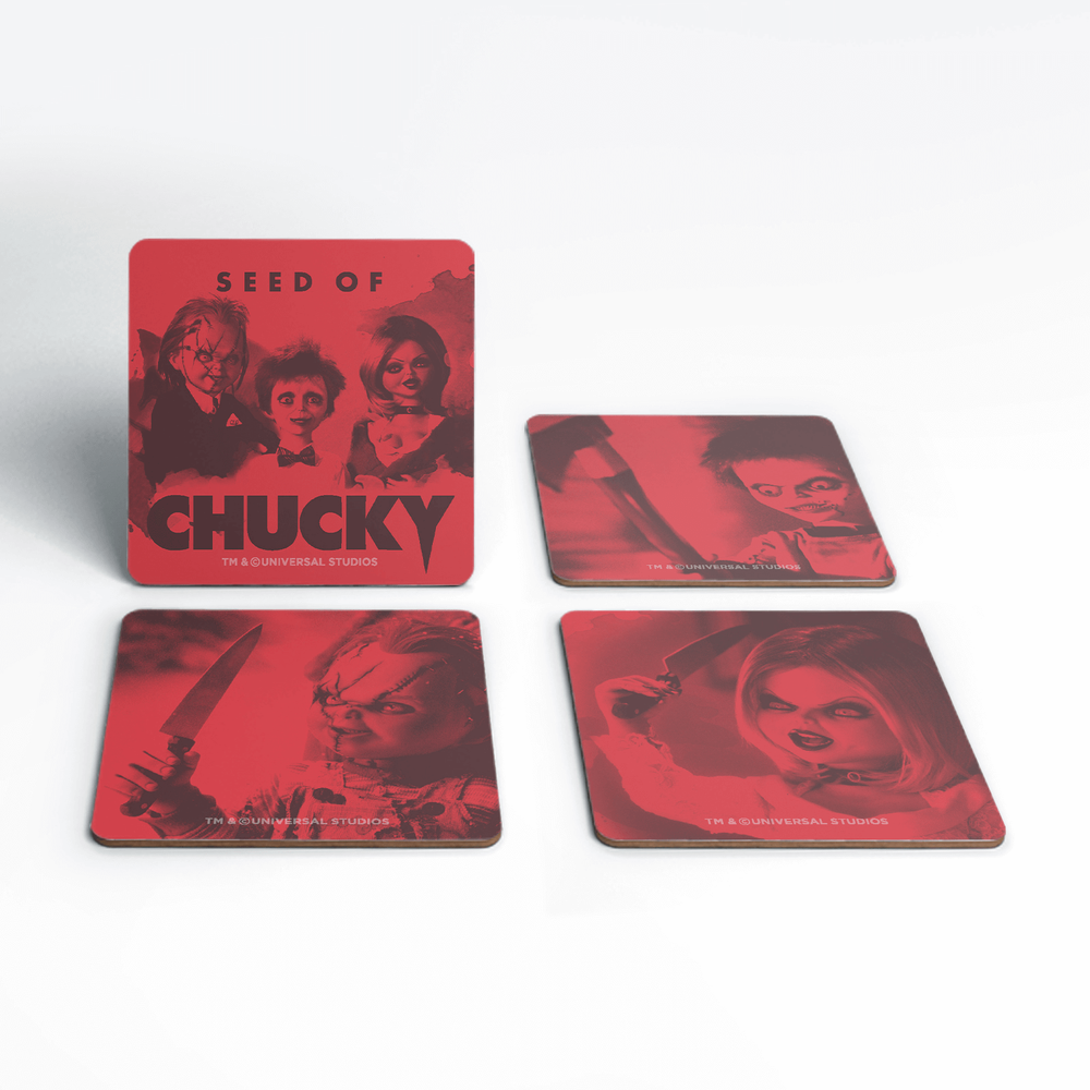 Chucky Family Coaster Set Bild 1