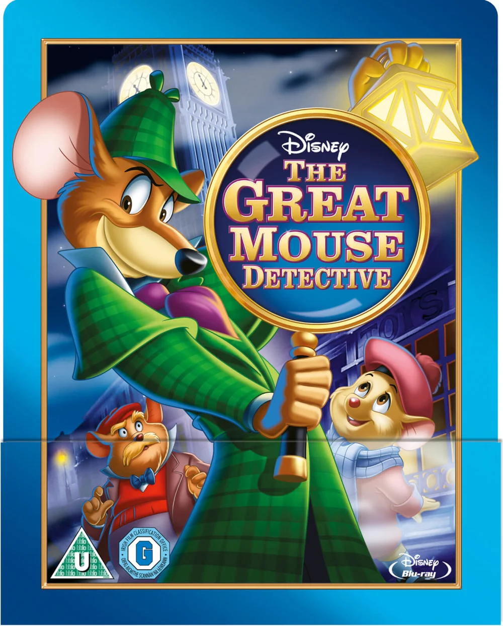 Basil Der Große Mäusedetektiv - Zavvi Exklusives Limited Edition Steelbook (The Disney Collection #26) Bild 1