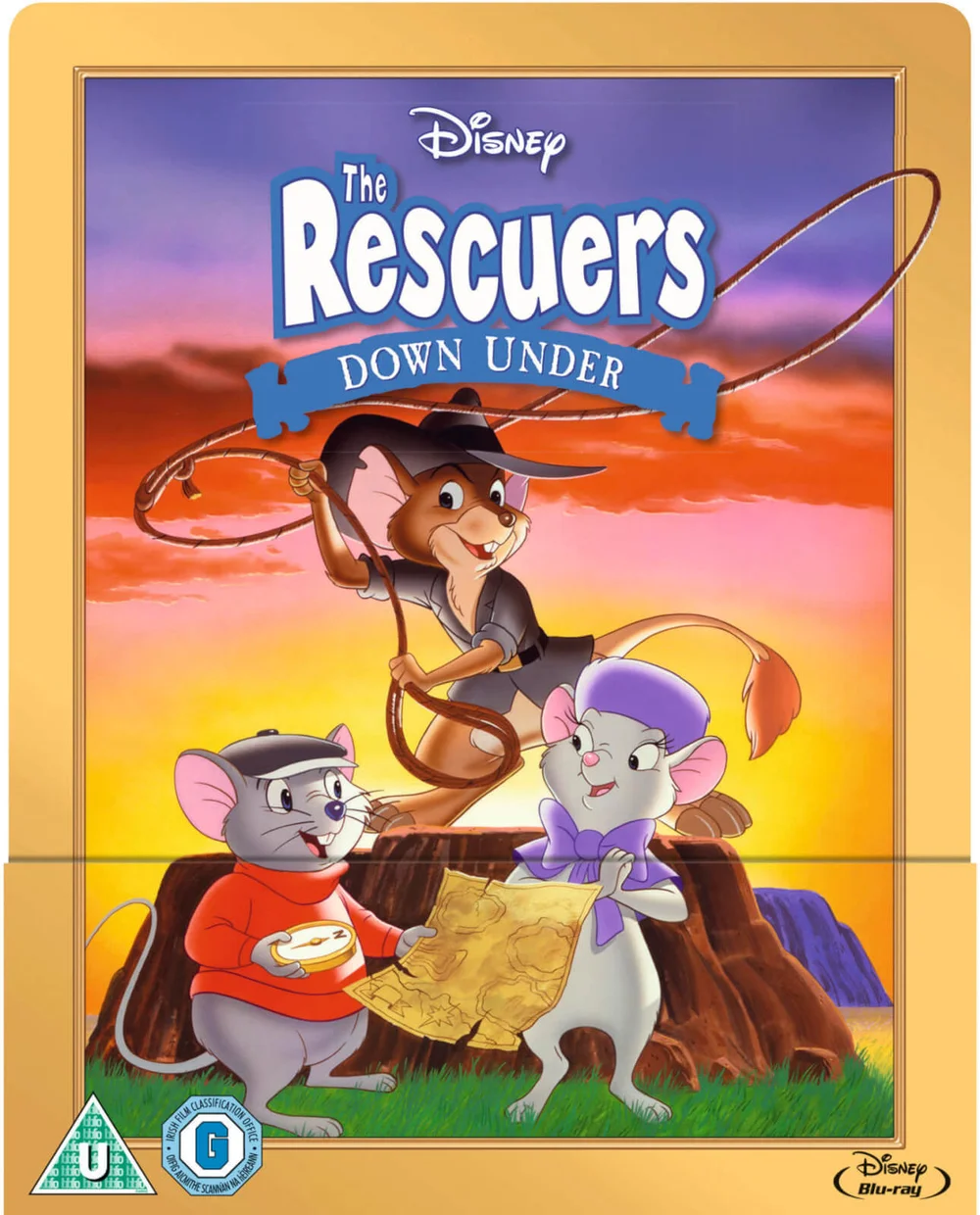 Die Retter von unten - Zavvi Exclusive Steelbook in limitierter Auflage (The Disney Collection Nr. 29) Bild 1
