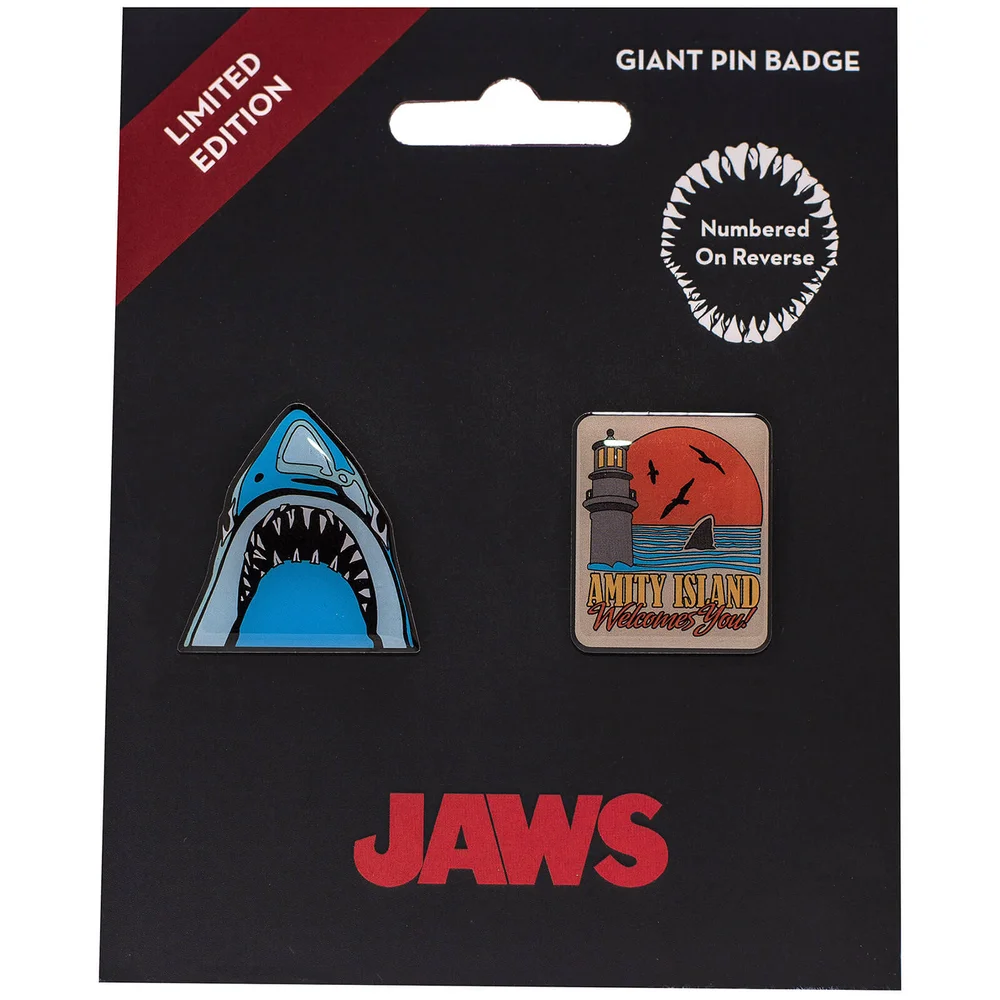Jaws Limitierte Auflage Pin-Abzeichen-Set Bild 1