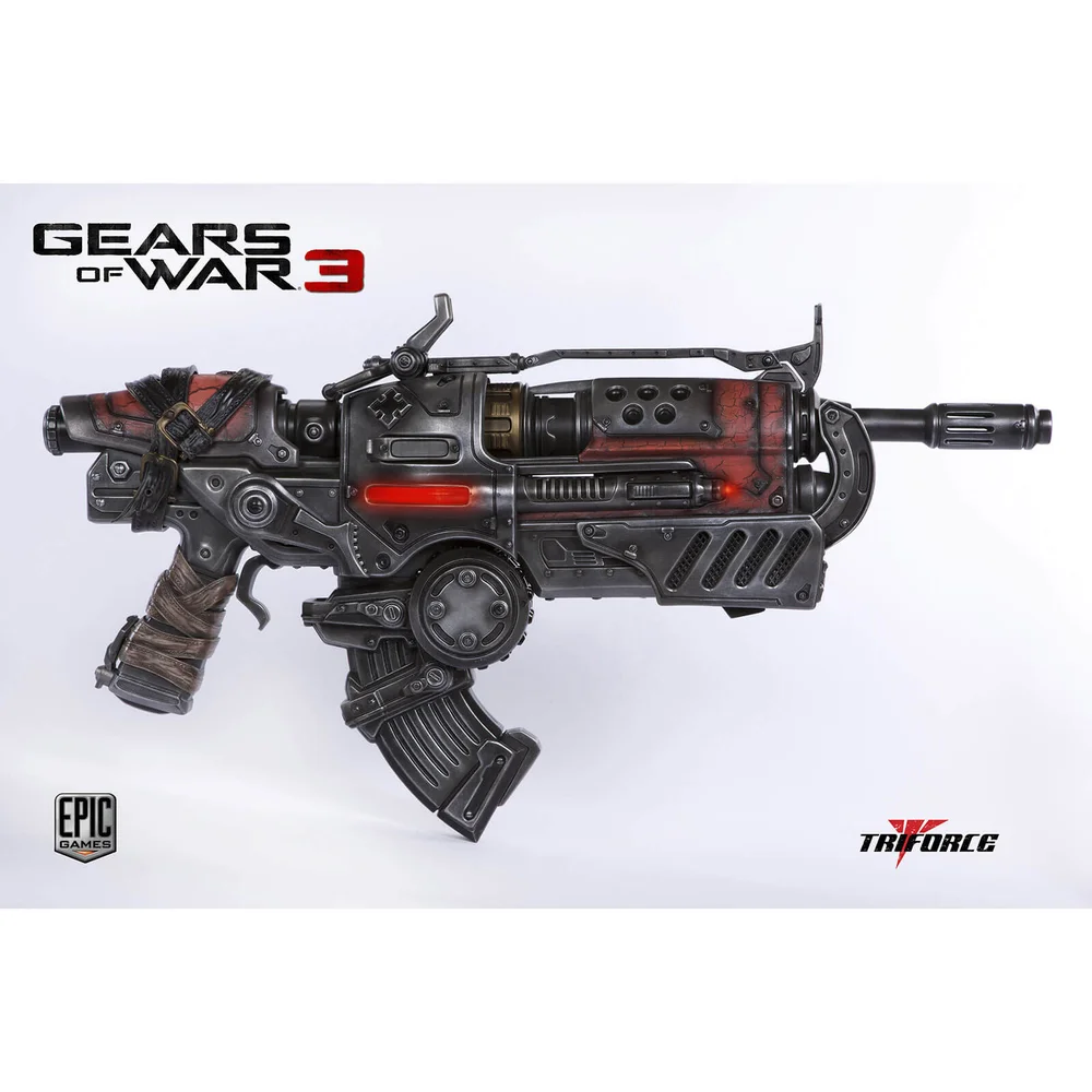 Originalgetreue Replik des Locust Hammerburst II aus Gears of War 3, ca. 89 cm lang Bild 1