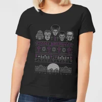Universal Monsters I Prefer Halloween Damen T-Shirt - Schwarz - undefined undefined