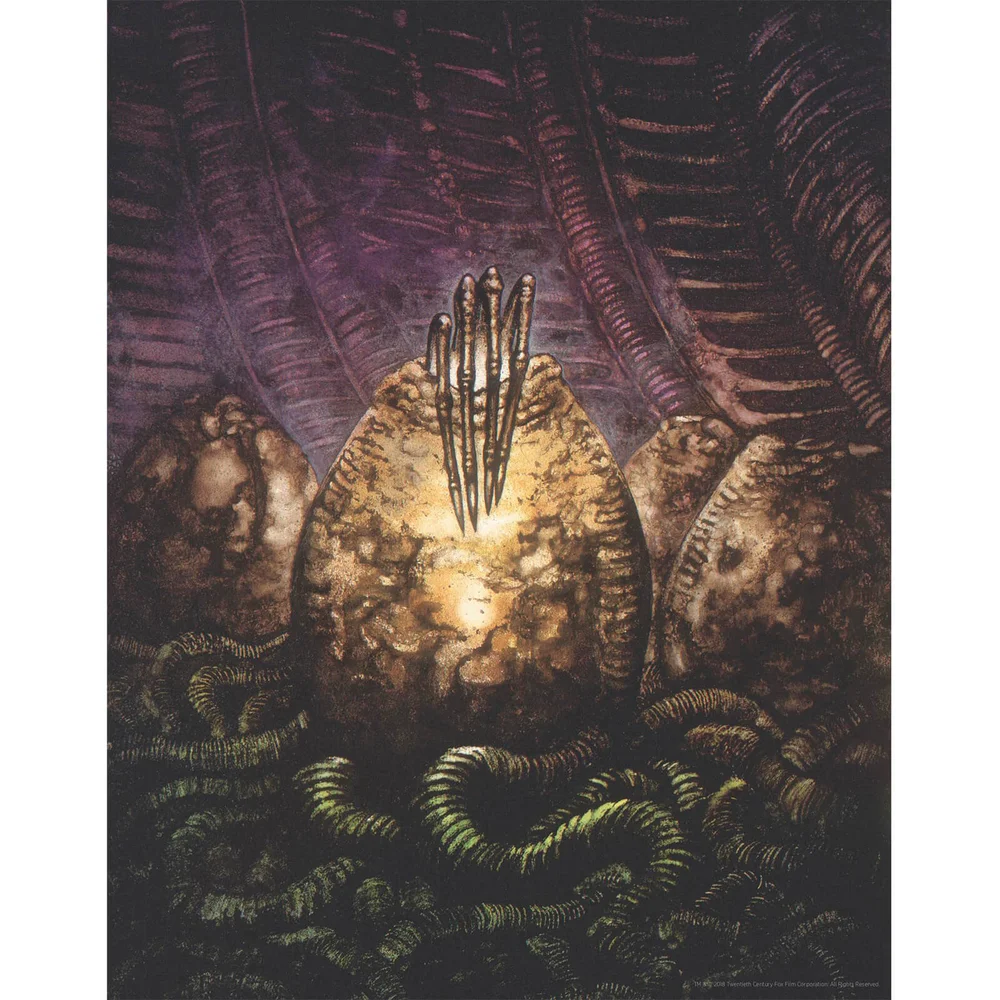 Alien Egg Limited Edition Art Print Bild 1