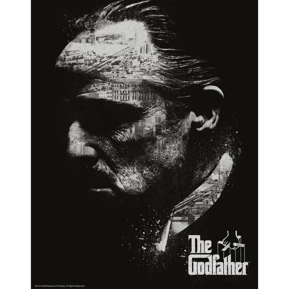 The Godfather Limited Edition Art Print - Black Bild 1