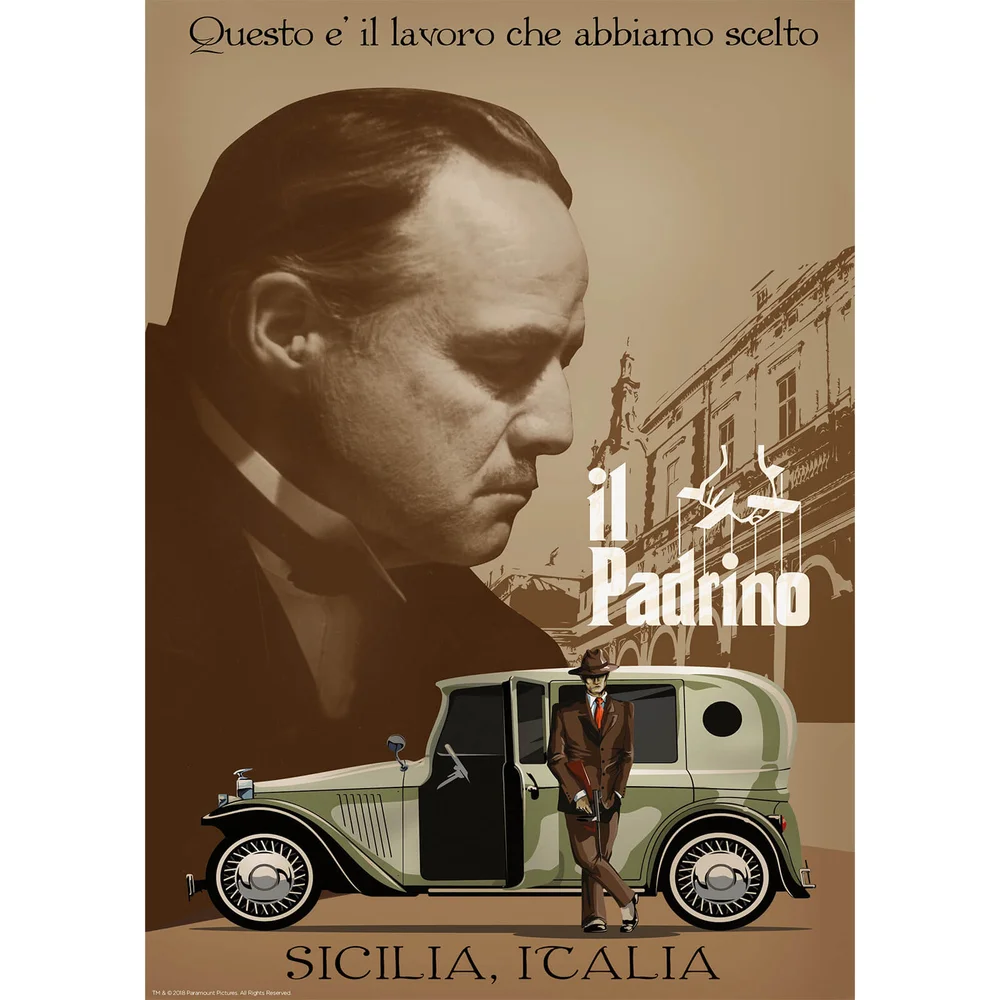 The Godfather Limited Edition Art Print Bild 1