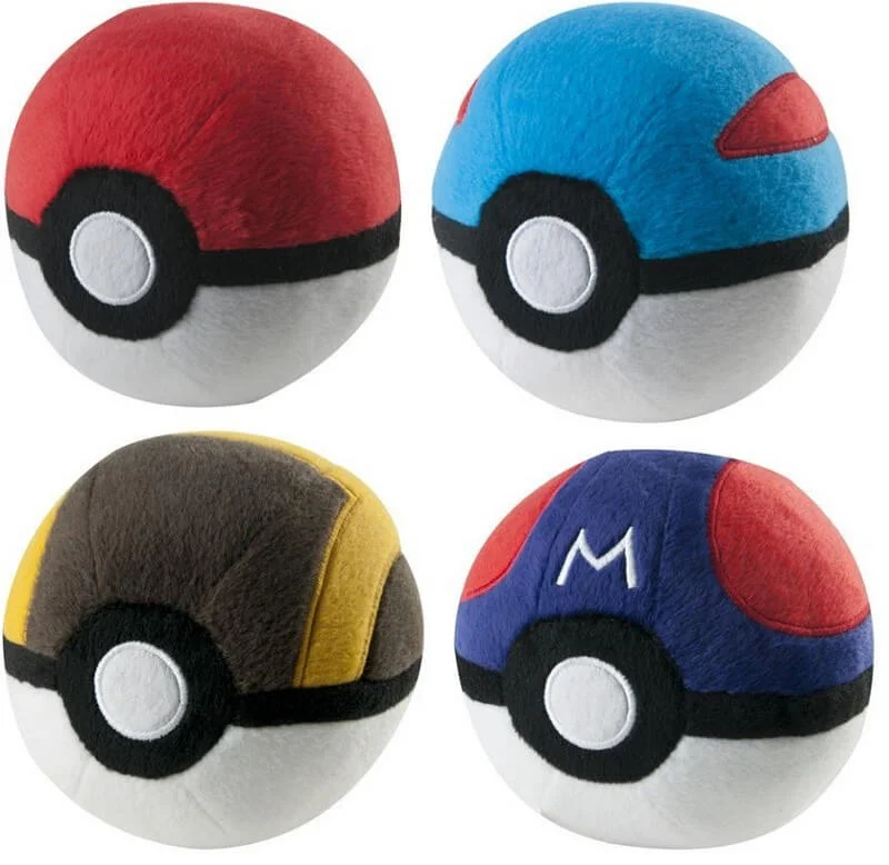 Officially Licensed Pokémon Pokeball Plush Assortment (4 styles available) Bild 1