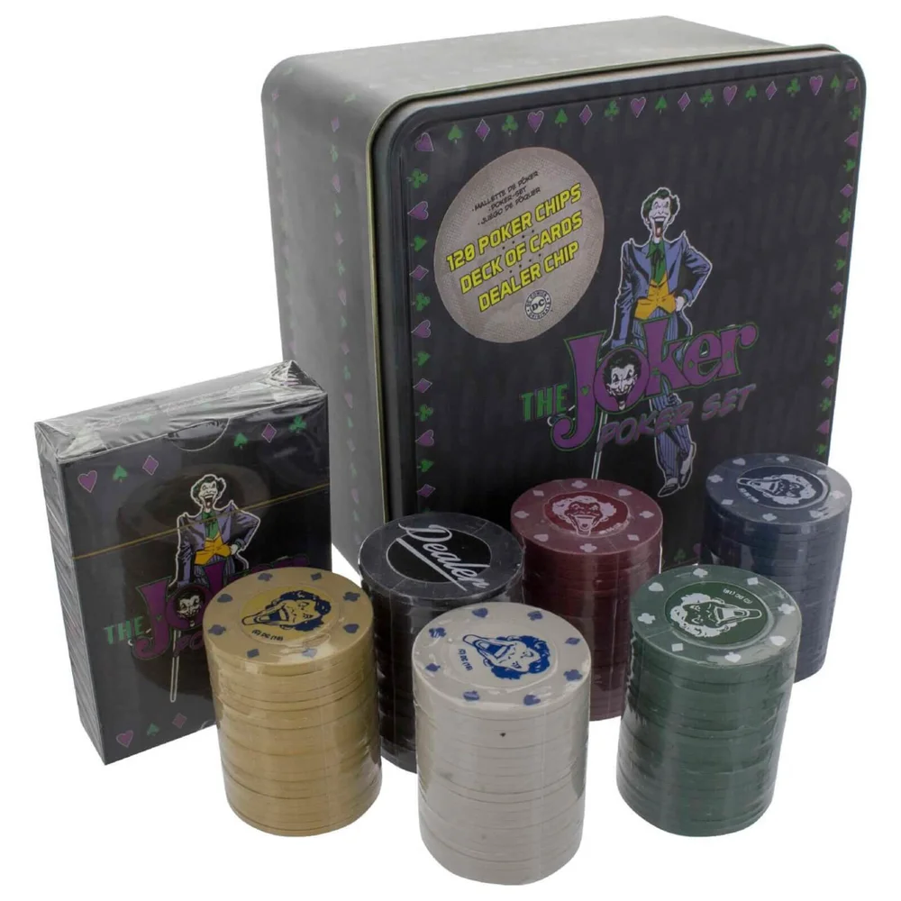 DC Comics Der Joker Pokerset Bild 1