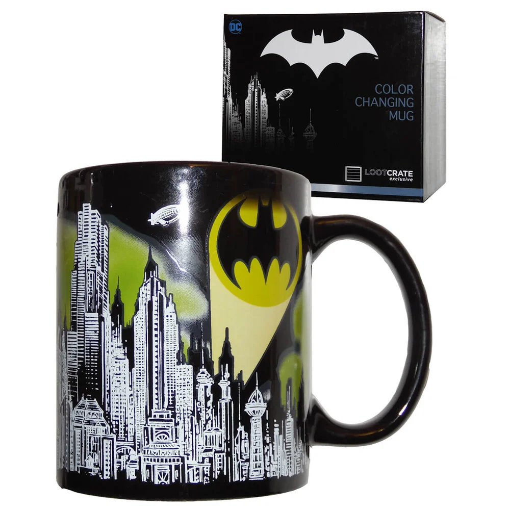 DC Comics Batman Gotham Bat-signal Colour Change Mug Bild 1