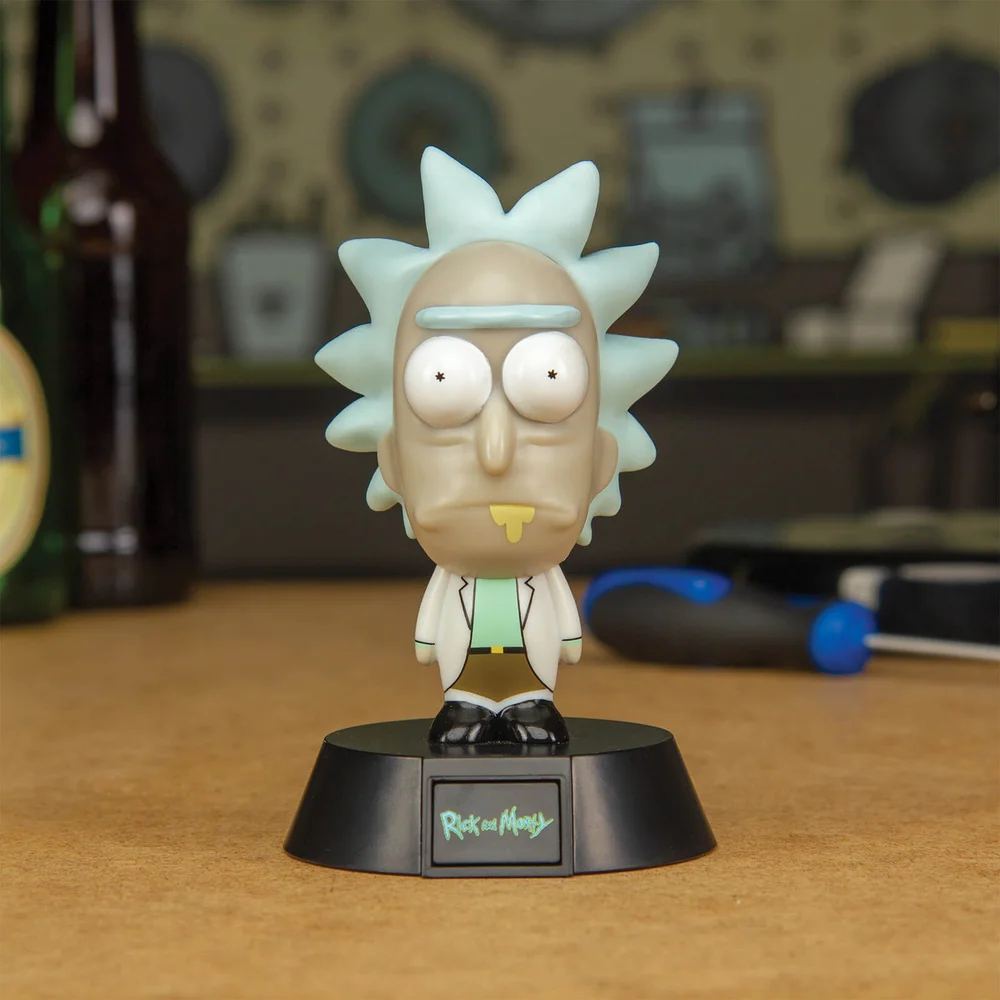 Rick and Morty Rick-Logo-Lampe Bild 1