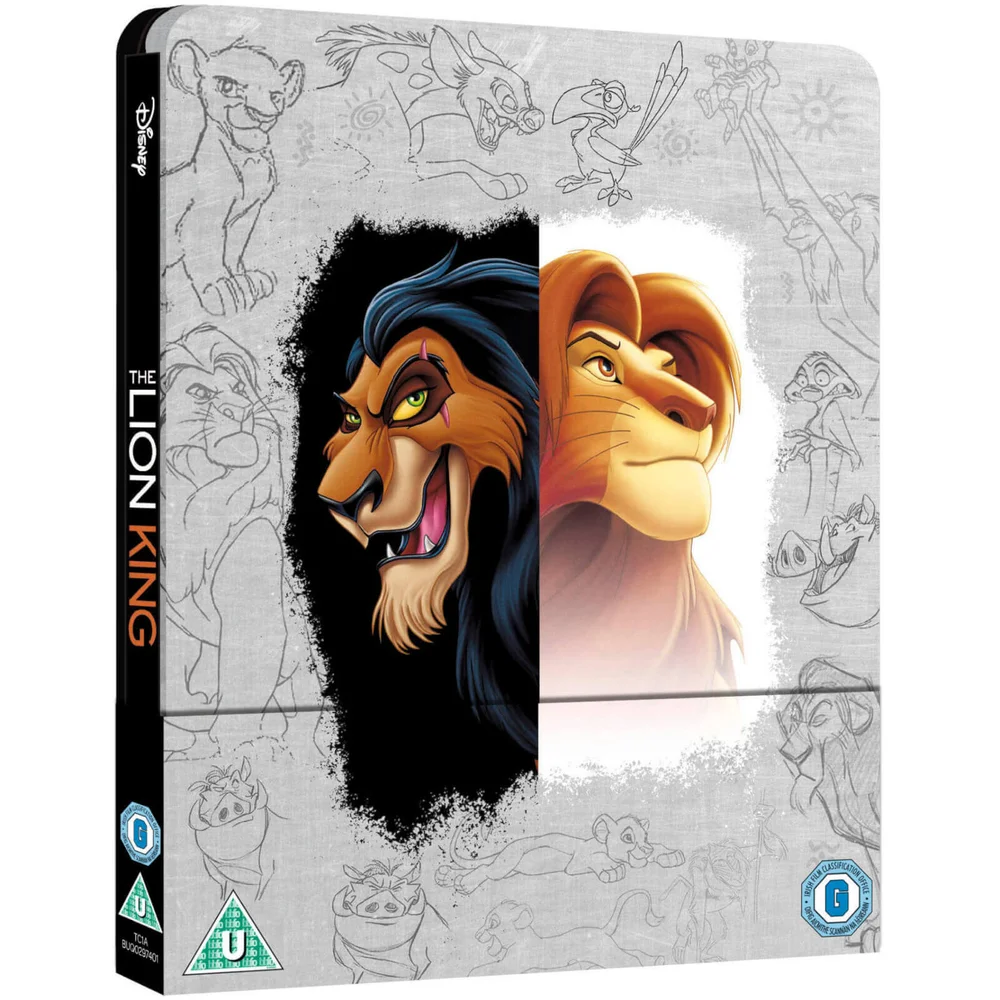 Der König der Löwen Zavvi Exclusive (Blu-ray & 4K Ultra HD) Steelbook Bild 1