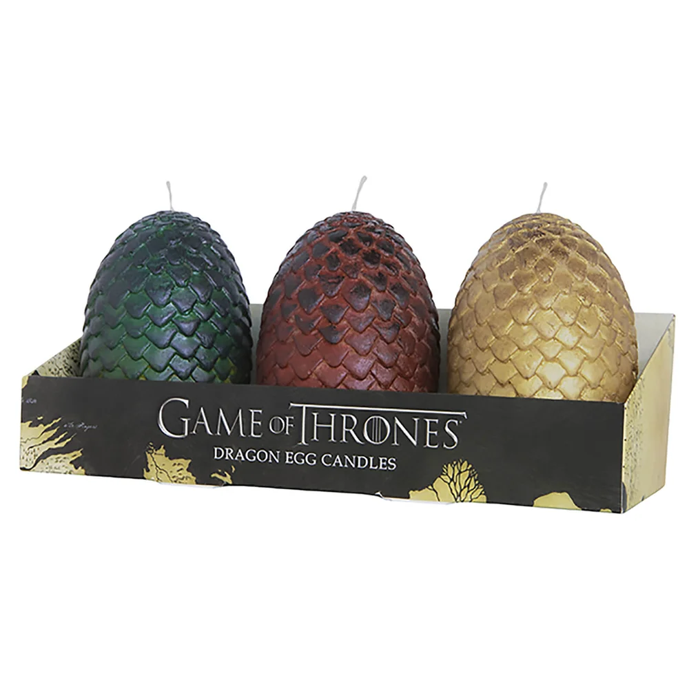 Game of Thrones Kerzenskulpturen Eier (3er-Set) Bild 1