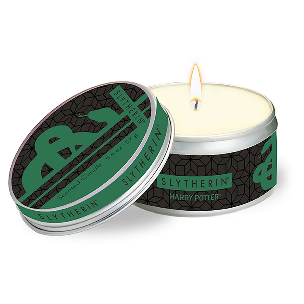 Harry Potter (Large) Scented Tin Candle - Slytherin Bild 1