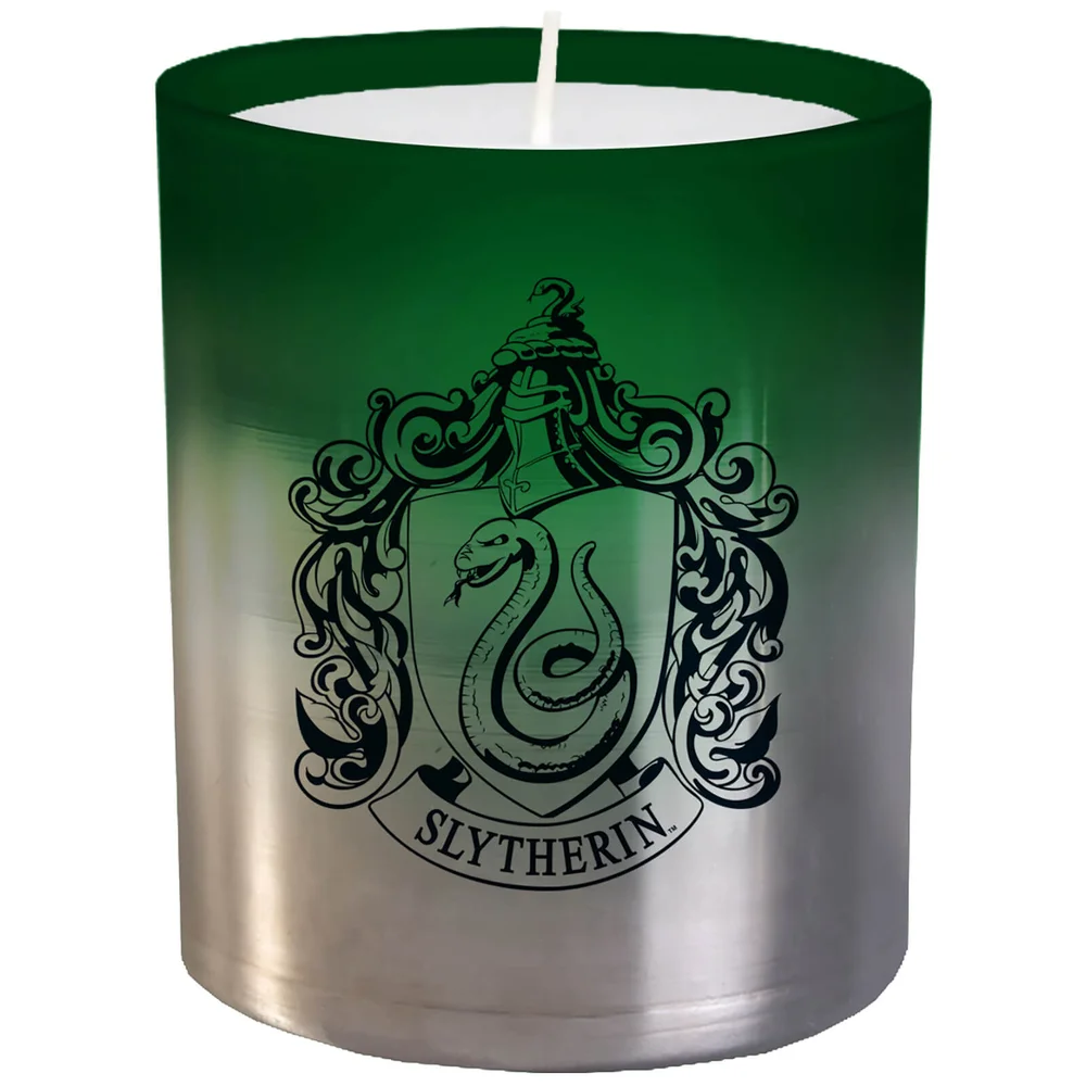 Harry Potter Large Glass Candle - Slytherin Bild 1