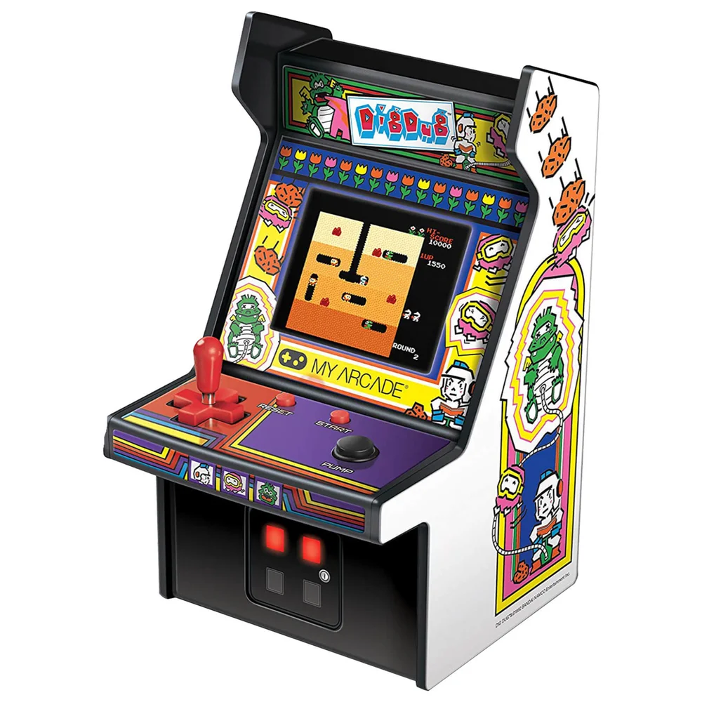 DreamGear Retro Arcade 6 Inch Dig Dug Micro Player Bild 1
