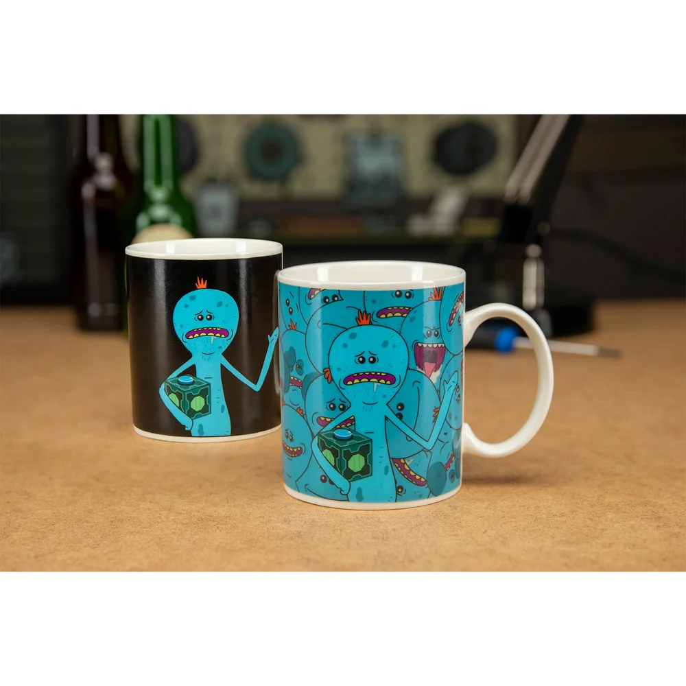 Rick and Morty Mr. Meeseeks Tasse mit Thermo-Effekt Bild 1