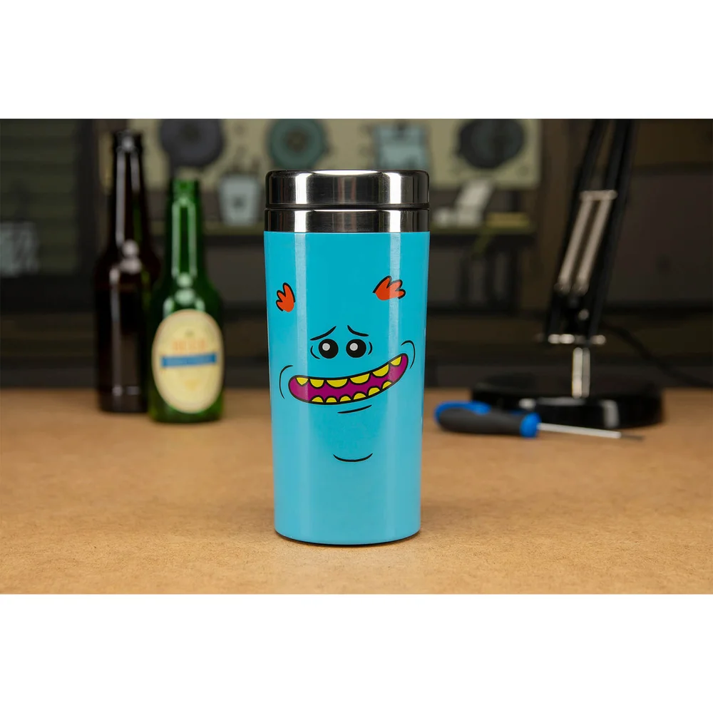 Rick and Morty Mr. Meeseeks Reisebecher Bild 1