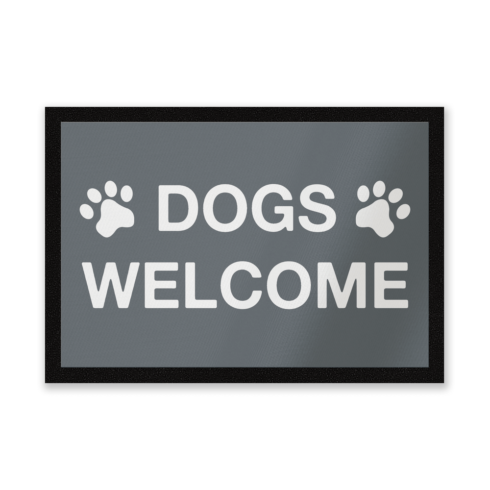 Dogs Welcome Entrance Mat Bild 1