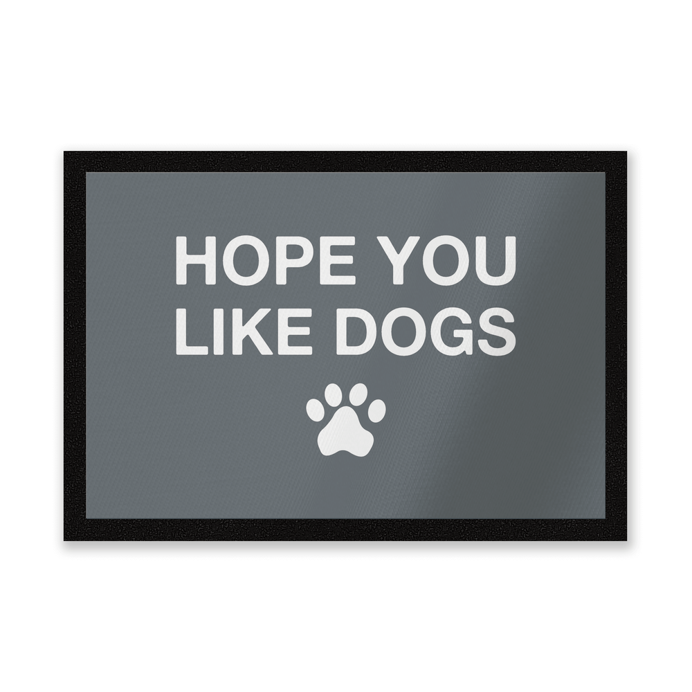 Hope You Like Dogs Entrance Mat Bild 1