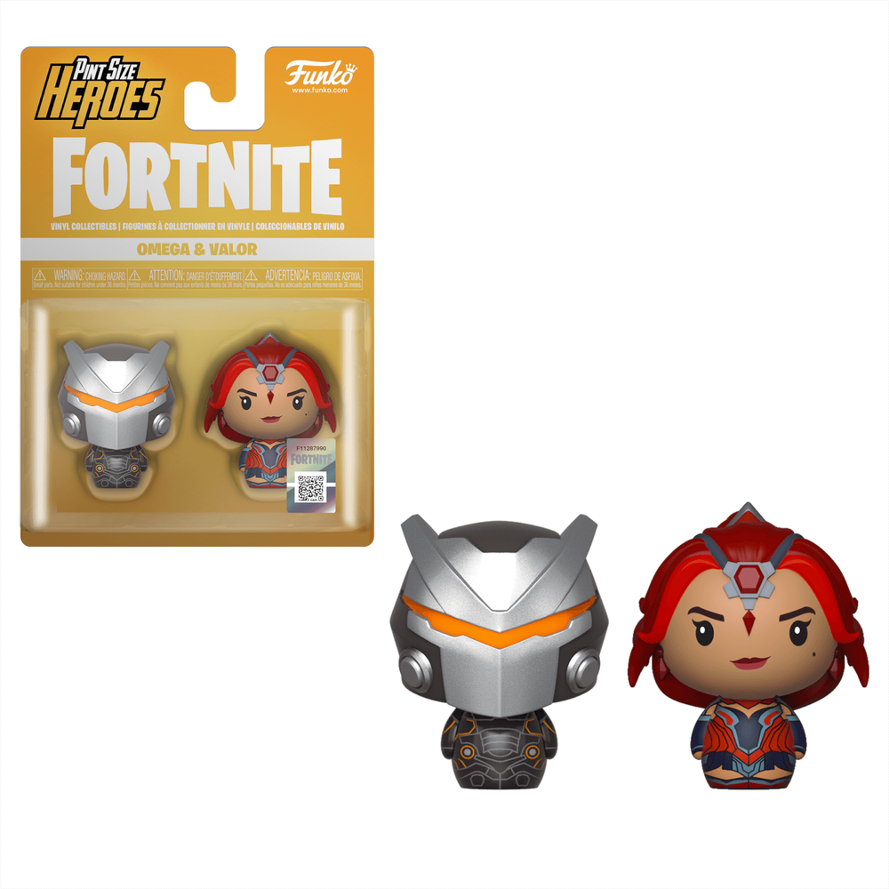 Fortnite - Omega und Valor 2-Pack Pint Size Heroes Figuren Bild 1