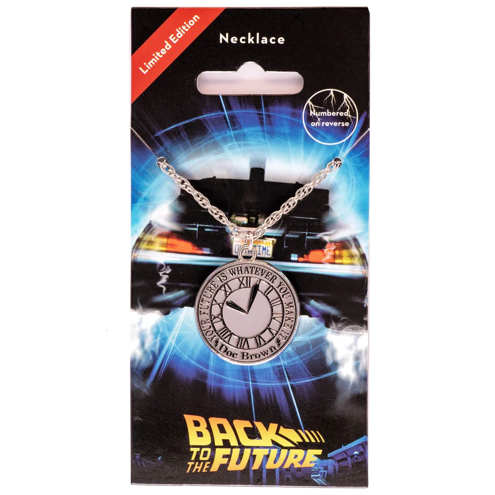 Back To The Future Limited Edition Necklace - Clock Tower Bild 1