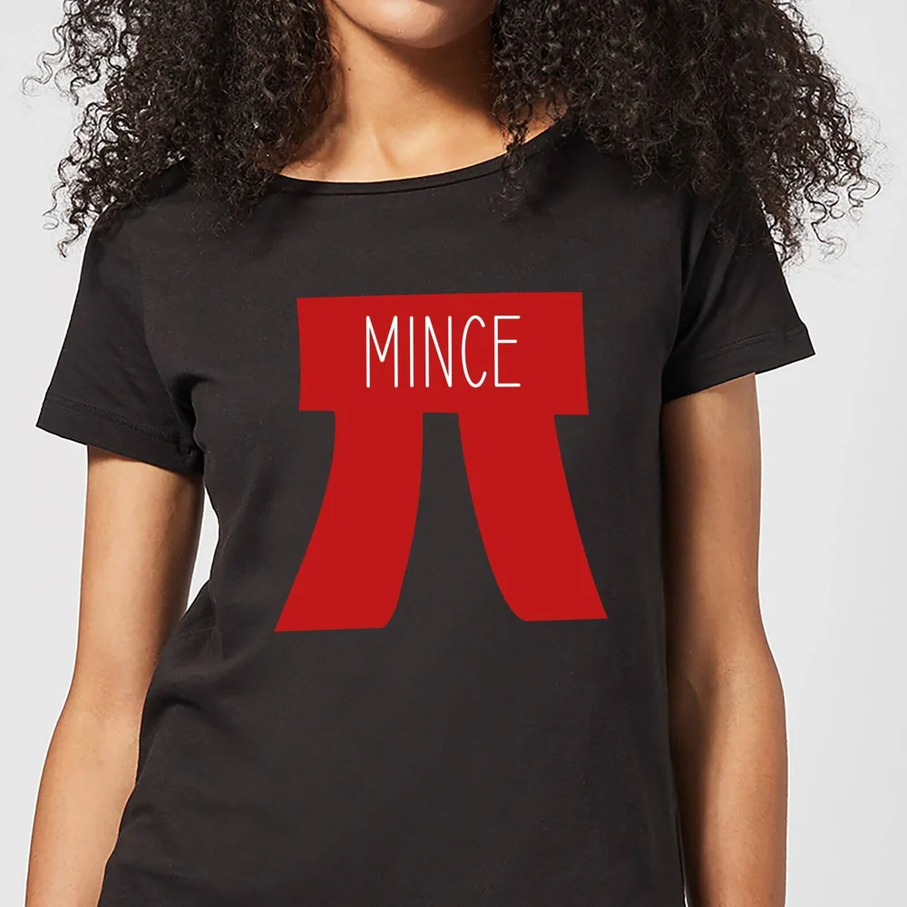 Mince Pi Women's Christmas T-Shirt - Black - 3XL Bild 1