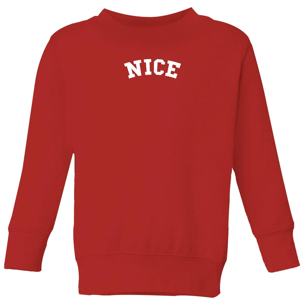 Nice Kids' Christmas Sweatshirt - Red - 3-4 Jahre Bild 1
