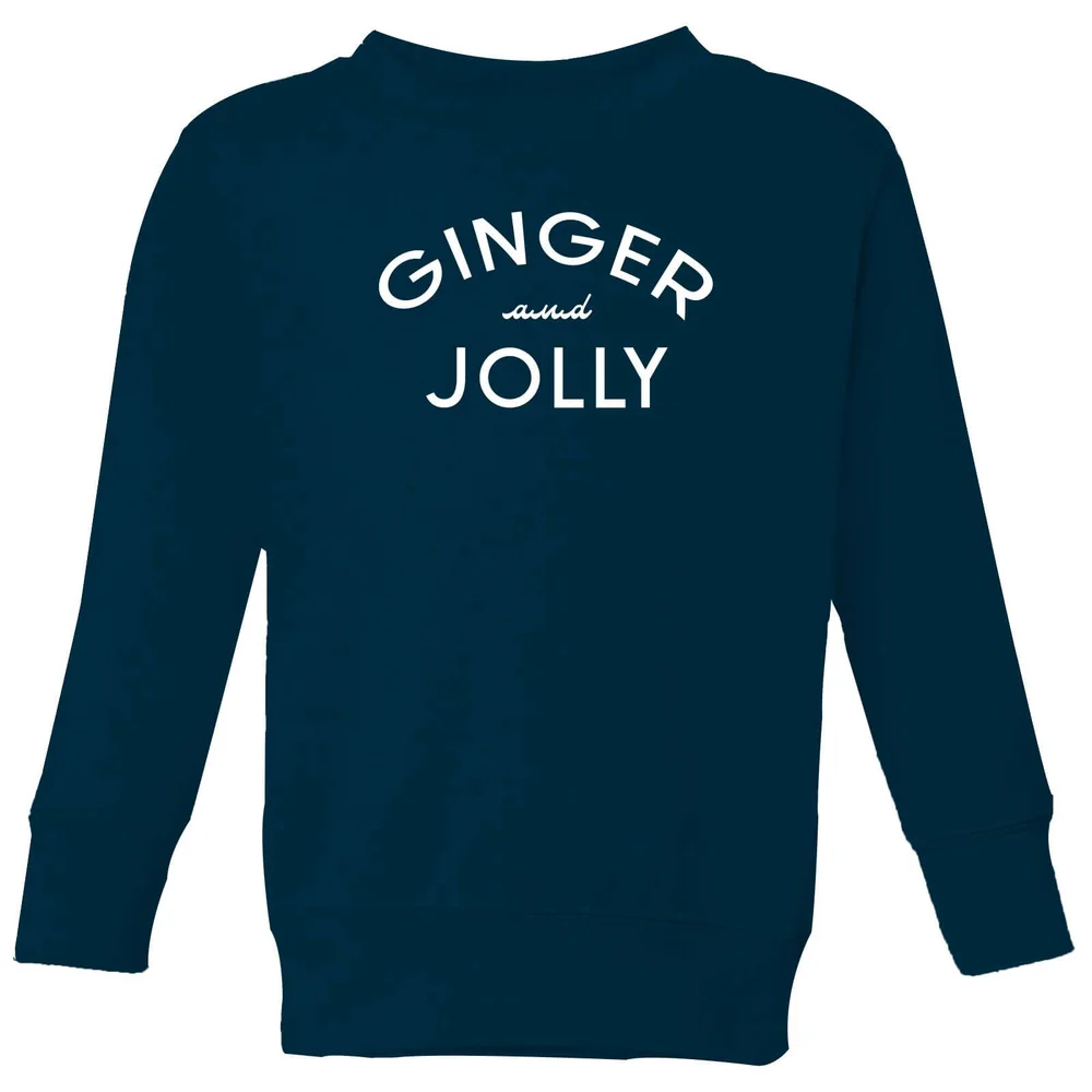 Ginger and Jolly Kids' Christmas Sweatshirt - Navy - 3-4 Jahre Bild 1