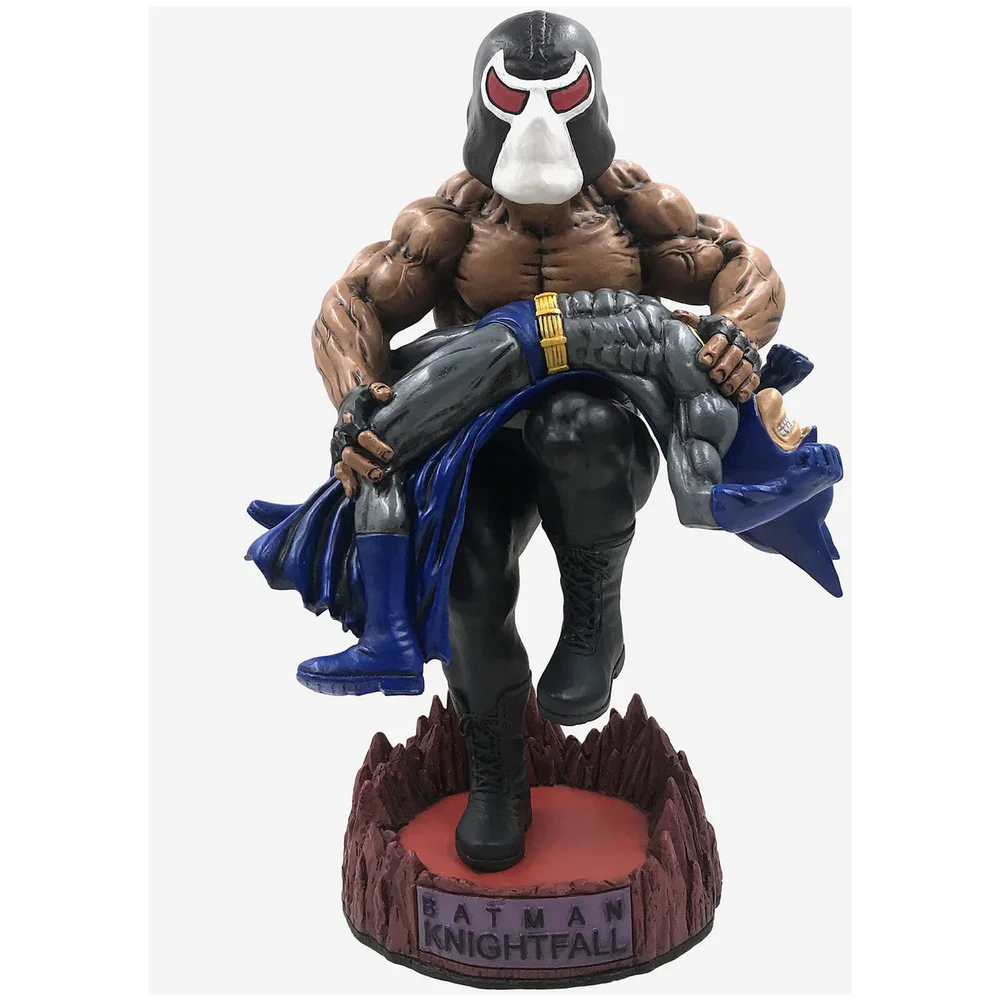 FOCO DC Comics Knightfall: Batman and Bane Bobble Head Figur Bild 1