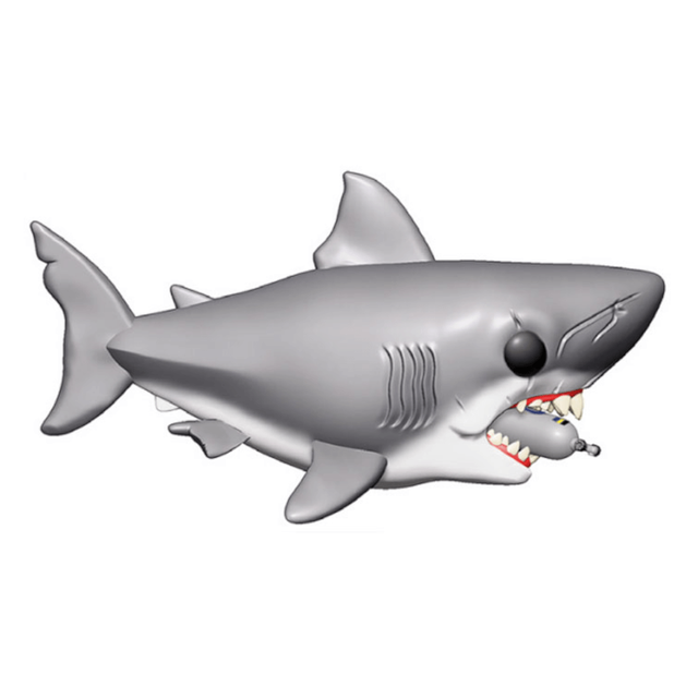 Jaws mit Tauchflasche 15 cm Pop! Vinylfigur