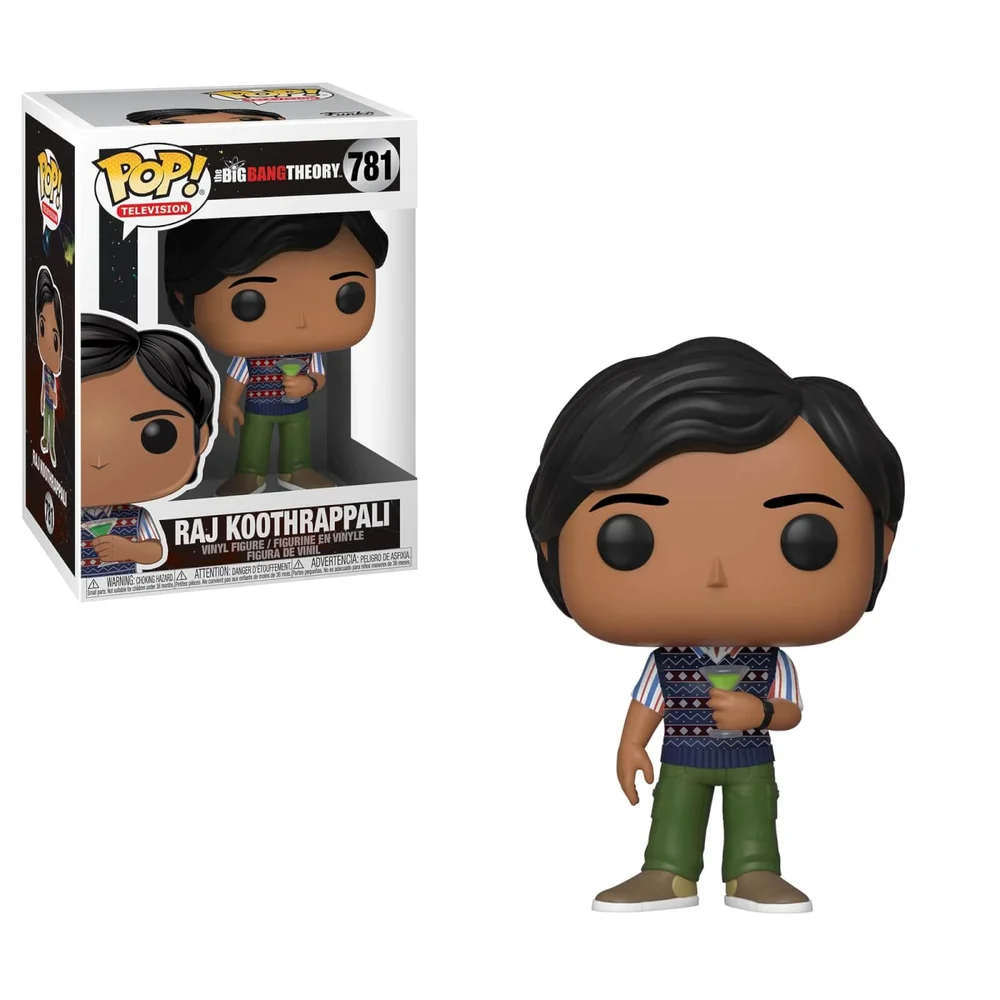 Big Bang Theory Raj Pop! Vinylfigur Bild 1