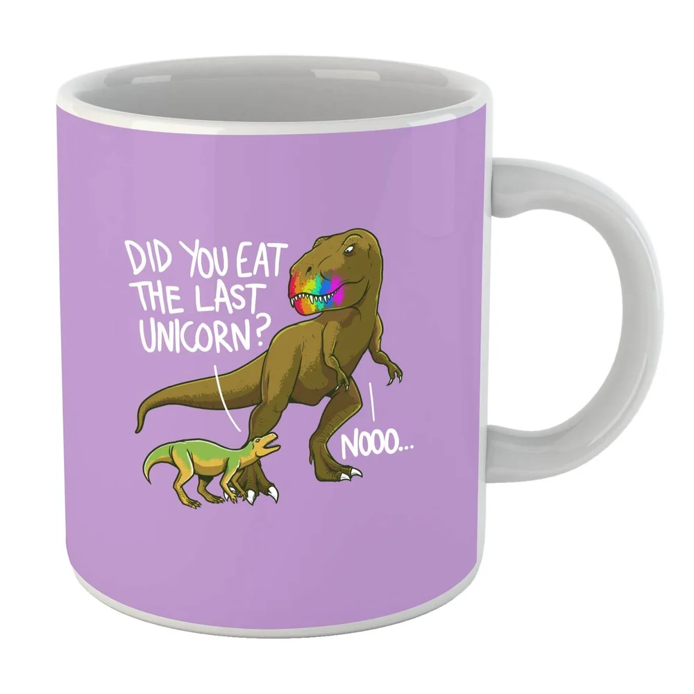 Did You Eat The Last Unicorn? Purple Mug Bild 1