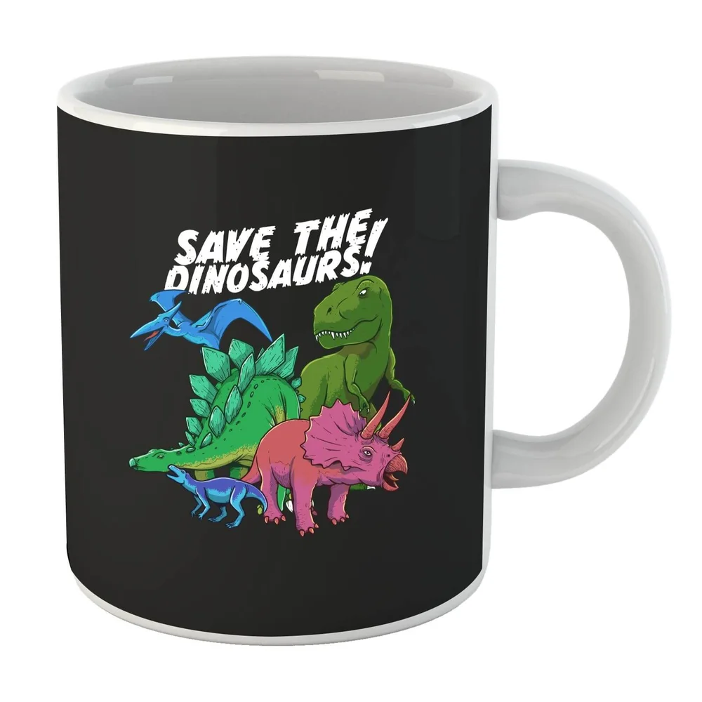 Save The Dinosaurs Mug Bild 1