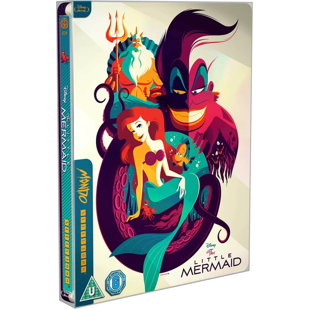 Arielle, die Meerjungfrau - Mondo #29 Zavvi Welt Exklusives Limited Edition Steelbook Bild 1