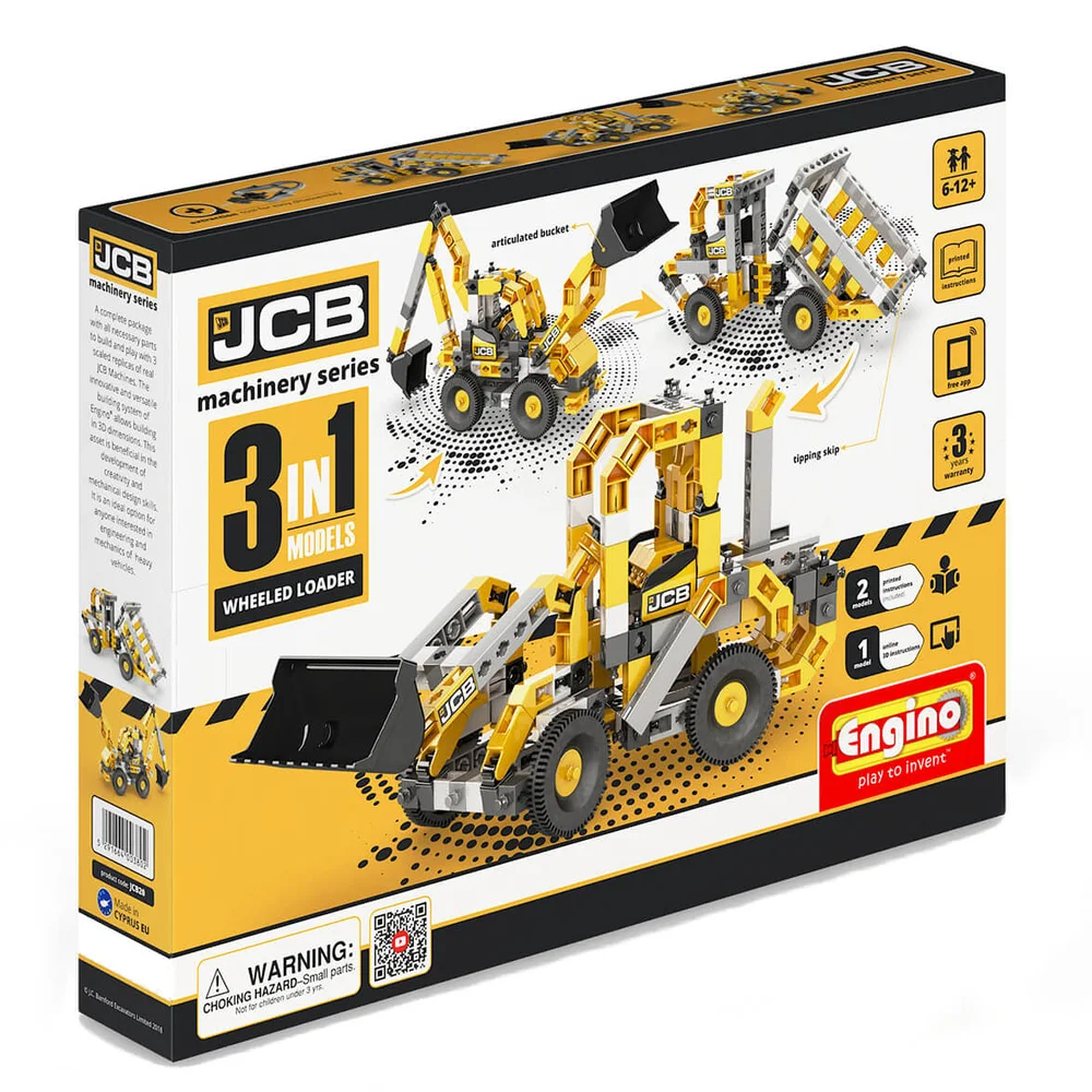 Engino JCB Tractor Loader Bild 1