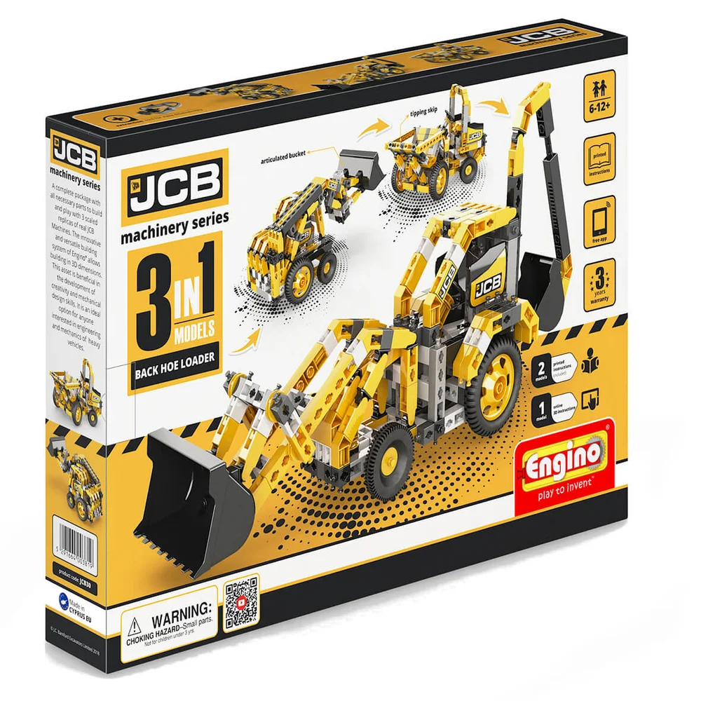 Engino JCB Back Hoe Loader Bild 1