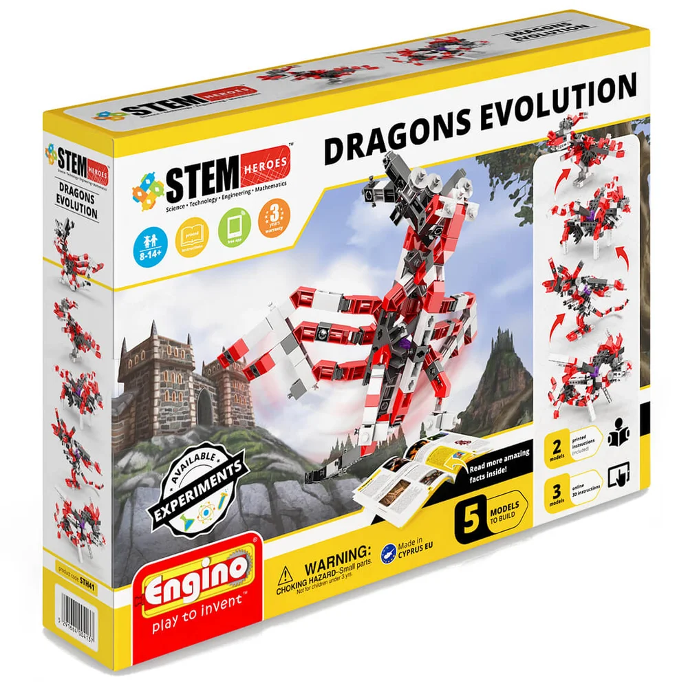 Engino Stem Heroes Dragons Evolution Bild 1