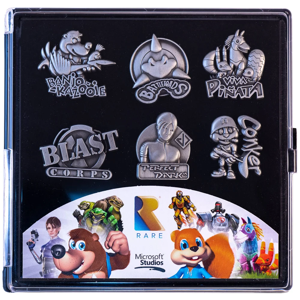 Rare Heritage Gaming Pin Badge Limited Edition Set Bild 1